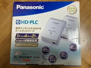 パナソニック PLCアダプター スタートパック プラグインタイプ BL-PA204KT