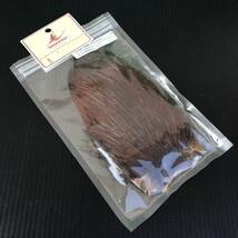 MARRYAT/マリエット インディアンコックハックル ブラウン No1 Indian Cock Brown 新品 ドライウェットサーモンフライ毛鉤テンカラ渓流本流_画像3