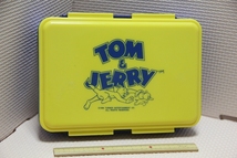 ポリプロピレン製 トムとジェリー 弁当箱 検索 1996 ランチボックス キャラクター グッズ_画像1