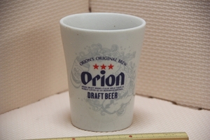 陶器製 オリオンビール タンブラー 検索 沖縄 Orion Beer ロゴ マーク コップ グッズ