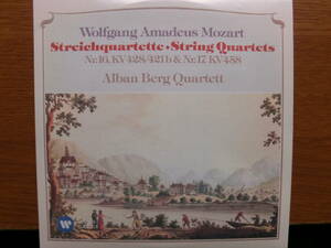 モーツァルト：弦楽四重奏曲第15番、第16番、第20番ホフマイスター　アルバン・ベルク弦楽四重団