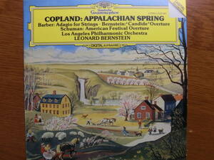 コープランド：アパラチアの春　バーバー：弦楽のためのアダージョ　バーンスタイン：キャンディード序曲　他　バーンスタイン