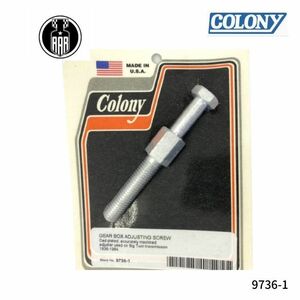 9736-1 Colony コロニー ギア ボックス アジャスター スクリュー チェーン調整用 カドミウムメッキ