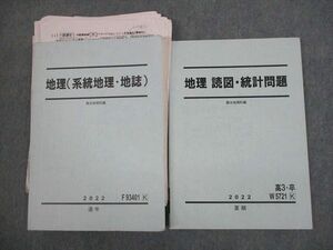 VM11-042 駿台 地理(系統地理・地誌)/読図・統計問題 テキスト通年セット 2022 計2冊 28S0D