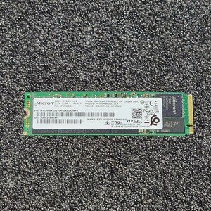 Micron 2200 MTFDHBA512TCK 512GB NVMe SSD フォーマット済み PCパーツ M.2 2280 動作確認済み 480GB 500GB