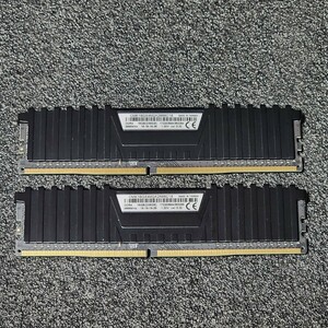 CORSAIR VENGEANCE LPX DDR4-2666MHz 16GB (8GB×2枚キット) CMK16GX4M2A2666C16 動作確認済み デスクトップ用 PCメモリ (2)