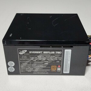 FSP EVEREST 85PLUS 720 720W 80PLUS BRONZE認証 ATX電源ユニット セミプラグイン 動作確認済み PCパーツ 700W