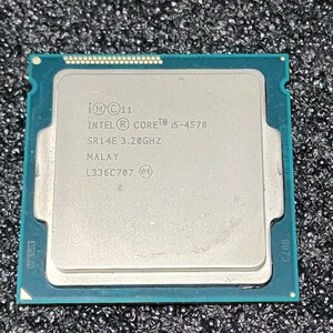 CPU Intel Core i5 4570 3.2GHz 4コア4スレッド Haswell PCパーツ インテル 動作確認済み