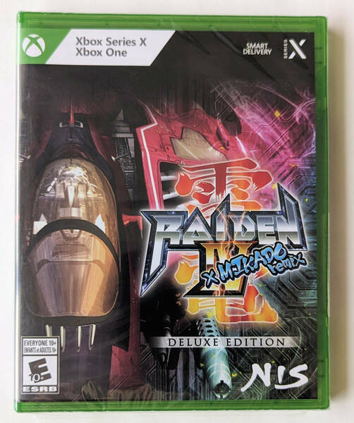 新品 ★ 雷電IV×ミカドリミックス デラックスエディション RAIDEN 4 MIKADO REMIX Deluxe Edition 北米版 ★ XBOX ONE / SERIES X