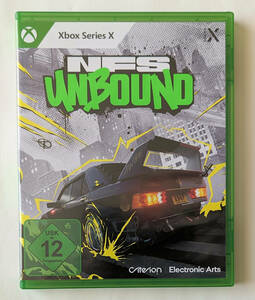  need * four * скорость Anne bound ( японский язык . соответствует ) NEED FOR SPEED UNBOUND EU версия * XBOX SERIES X