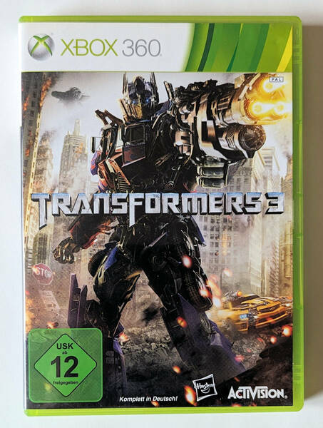 トランスフォーマーズ3 ダーク・オブ・ザ・ムーン TRANSFORMERS 3 Dark of the Moon EU版 ★ XBOX 360