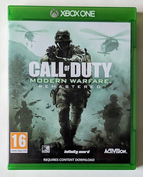 コール オブ デューティ4 モダン・ウォーフェア リマスター CALL OF DUTY 4 Modern Warfare Remastered EU版 ★ XBOX ONE / SERIES X