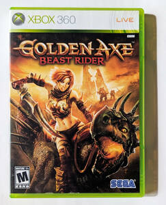 ゴールデン・アックス：ビースト・ライダー GOLDEN AXE BEAST RIDER 北米版 ★ XBOX 360 