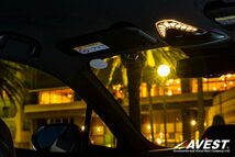 CHR C-HR 前期 NGX50 ZYX10 LED ルームランプ マップランプ 室内灯 リモコン 調光 調色 ブロンズ枠 バニティ リア付 AVEST アベスト_画像8