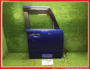 【送料無料】JF3 N-BOXカスタム G EX 前期 純正 右 フロント ドア ASSY B593M/青 67010-TTA-J00ZZ 補修ベース