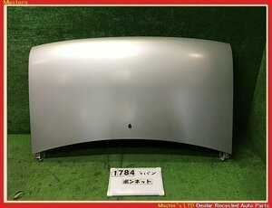 【送料無料】HE21S ラパン 後期 純正 ボンネット フード ASSY Z2S/シルバー 57300-75H00