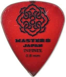 【送料無料】MASTER 8 JAPAN IF-TD080 INFINIX TEARDROP 0.8mm ギターピック×30枚【メール便】代引きはできません