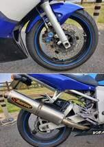 売切　YZF-R6　アクラポビッチマフラー　希少キャブレター仕様　個人出品　_画像10