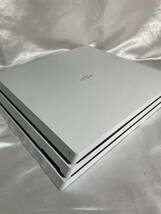 【動作良好！】本体のみ PS4 Pro CUH-7200B B02 1TB グレイシャー・ホワイトSONY PS4 PS4本体 プレイステーション4 _画像5