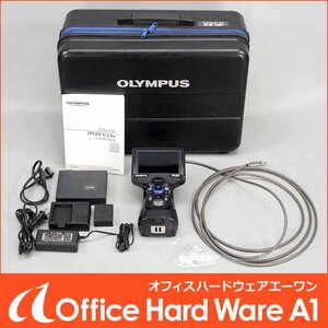 OLYMPUS オリンパス 工業用ビデオスコープ IV9635GL 挿入部有効長3.5m 先端部外径φ6mm 光学プローブ：E120F【中古】□