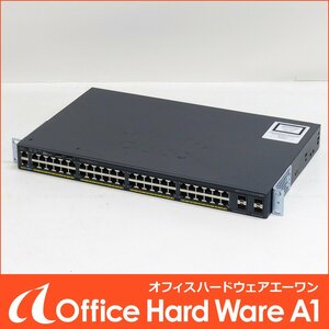 CISCO Catalyst 2960X-48TS-L (WS-C2960X-48TS-L V03) 中古 シスコ スイッチ 初期化済み ☆