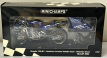 ミニチャンプス 1/12 ヤマハ MINICHAMPS Yamaha YZR-M1・Gauloises Fortuna Yamaha Team Valentino Rossi MotoGP 2004 新品未使用 未開封品_画像2