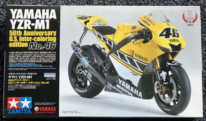 タミヤ ヤマハ YAMAHA YZR-M1 50th Anniversary U.S Inter-coloring edition・Valentino Rossi 1/12 NO.114 新品未使用 ・未組み立て品