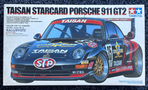 タミヤ タイサン スターカード ポルシェ TAISAN STARCARD PORSCHE 911 GT2 1/24 NO.175 当時物 新品未使用 ・未組み立て品_画像1