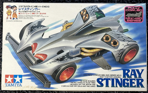 タミヤ フルカウルミニ4駆 レイスティンガー「RAY STINGER」当時物 新品未使用 ・ 未組み立て品