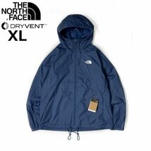 1円～!売切!【正規新品】THE NORTH FACE ANTORA RAIN HOODIE マウンテンパーカー ナイロン US限定 2023最新 防水 撥水(XL)青 180915-60_画像3