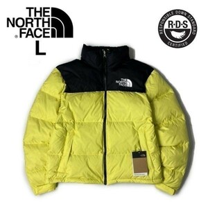 1円～!売切!【正規新品】THE NORTH FACE◆1996 RETRO NUPTSE JACKET ダウンジャケット ヌプシ US限定 RDS認証 700フィル(L)黄 190122-160