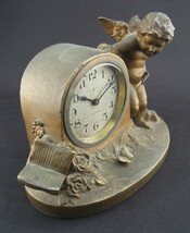 ◆東洋時計 TOYO 天使 置き時計 ジャンク品◆_画像2