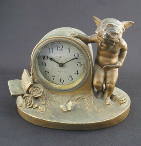 ◆東洋時計 TOYO 天使 置き時計 ジャンク品◆