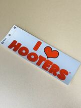 フーターズ　HOOTERS バンパーステッカー　アメ車　usdm jdm ハワイ　アイランド　ホットロッド　空冷vw 世田谷ベース　アメリカン雑貨_画像1