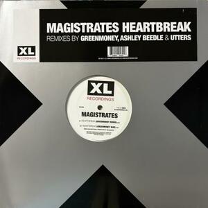 即決！MAGISTRATES / HEARTBREAK [12”] エレクトロディスコ インディーダンス XL ASHLEY BEEDLE