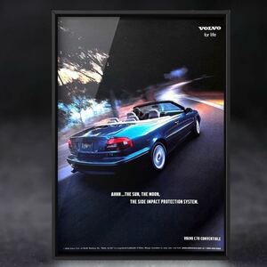 USA 当時物!! VOLVO C70 広告 /ポスター C70カブリオレ C70 Convertible ボルボC70 カタログ 中古 旧車 車 マフラー ホイール カスタム