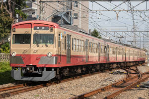 鉄道 デジ 写真 画像 西武鉄道 101系 赤電 8