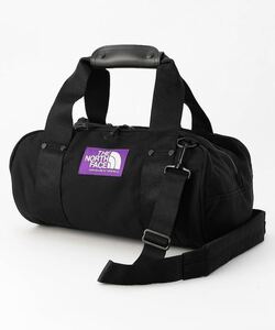 2023aw THE NORTH FACE PURPLE LABEL ザ ノースフェイス パープルレーベル nanamica Field Duffle Bag ボストン バッグ ブラック