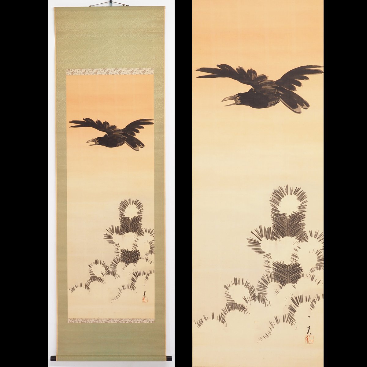 Yahoo!オークション -「鈴木松年」(花鳥、鳥獣) (日本画)の落札相場 