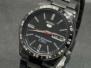 １円～稼働品・SEIKO5/セイコー5 裏スケ 50M 7S26-02T0 自動巻き メンズ腕時計