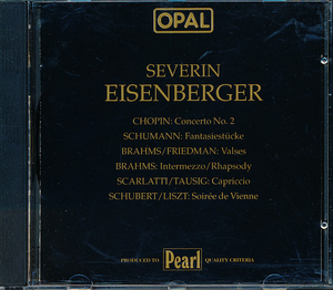 OPAL/Pearl　ショパン　ピアノ協奏曲No.2 他　セヴェリン・アイゼンベルガー