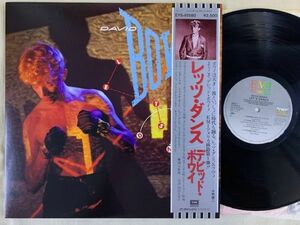 デビッド・ボウイ David Bowie / LET'S DANCE ナイル・ロジャース 国内盤・帯付き EYS-81580
