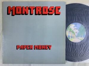 モントローズ MONTROSE / PAPER MONEY 灼熱の大彗星 国内盤 P-8538W サミー・ヘイガー