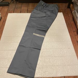 ワークパンツ　作業着　サイズs グレー