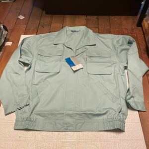 ジーベック　サイズ5L フレスコグリーン　ワークシャツ　長袖シャツ