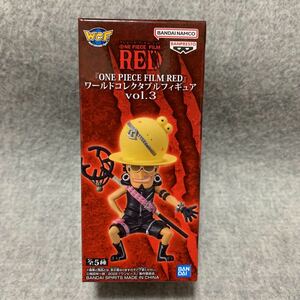 未開封・ワンピース ONE PIECE FILM RED ワールドコレクタブルフィギュア vol.3 ウソップ ワーコレ