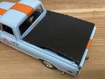 ２２ 極美品 ACME 1/18 1968 Chevrolet C-10 GULF RACING シボレー A1807202 ミニカー_画像6