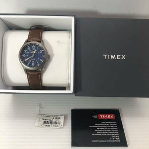 TIMEX Timex TW4B11100 кожаный ремень кварц аналог тип аккумулятора календарь три игла наручные часы мода смешанные товары с ящиком 