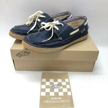 VANS バンズ V3628CV NAVY 7H 25.5cm メンズ スニーカー 靴 シューズ 箱付_画像1