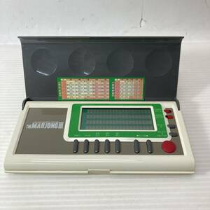 BANDAI バンダイ ザ マージャン 3 麻雀 III LCD ドット 携帯 ゲーム 1988年 当時物 昭和 レトロ 動作品